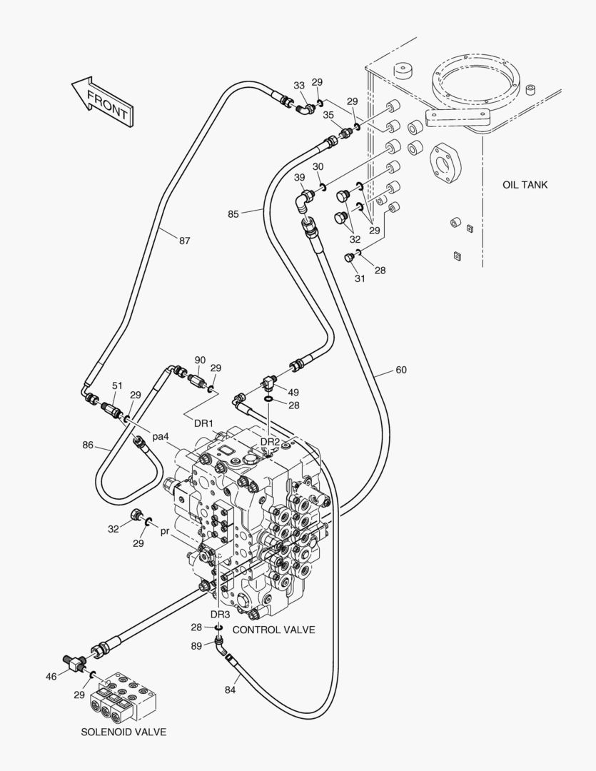 ТРУБОПРОВОД СЕРВОУПРАВЛЕНИЯ(5)