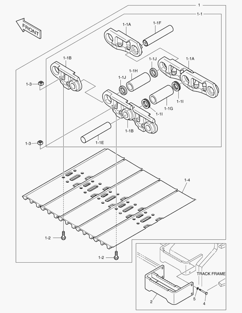 6581 TRACK SHOE - 900G [5697~]