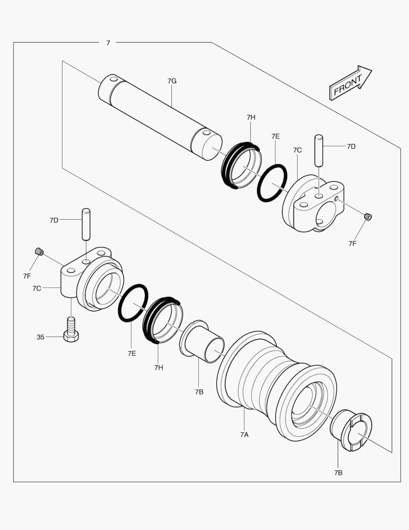 2150 LOWER ROLLER [20001~20117]