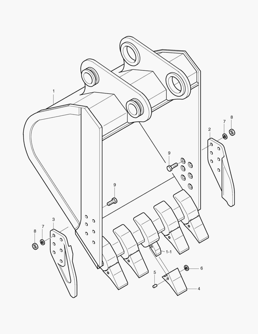 3110 BUCKET -1.3MВі [1~284]