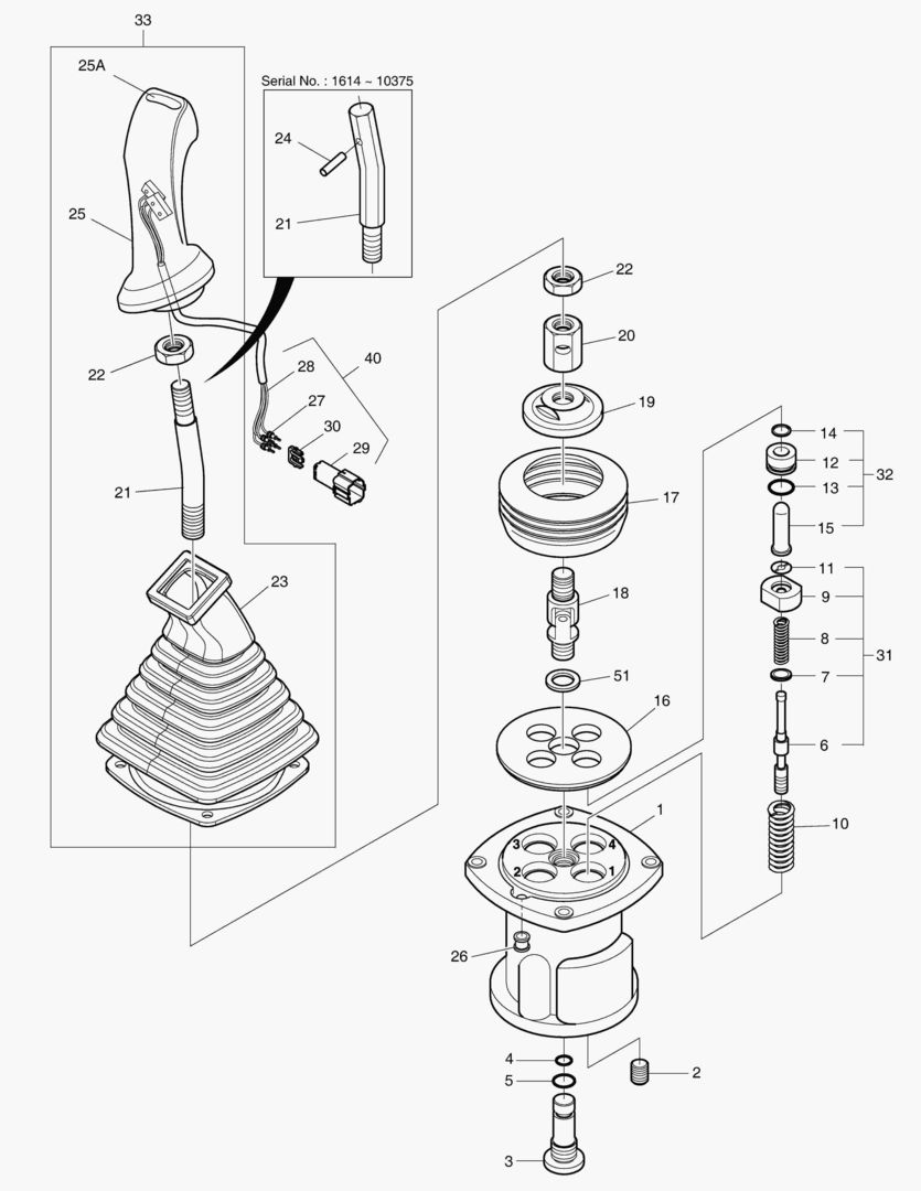 4261 REMOTE CONTROL VALVE [1614~]