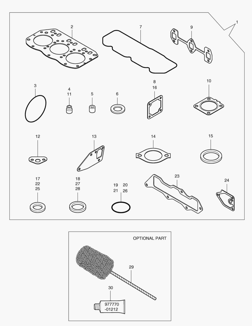 НАБОР ПРОКЛАДОК