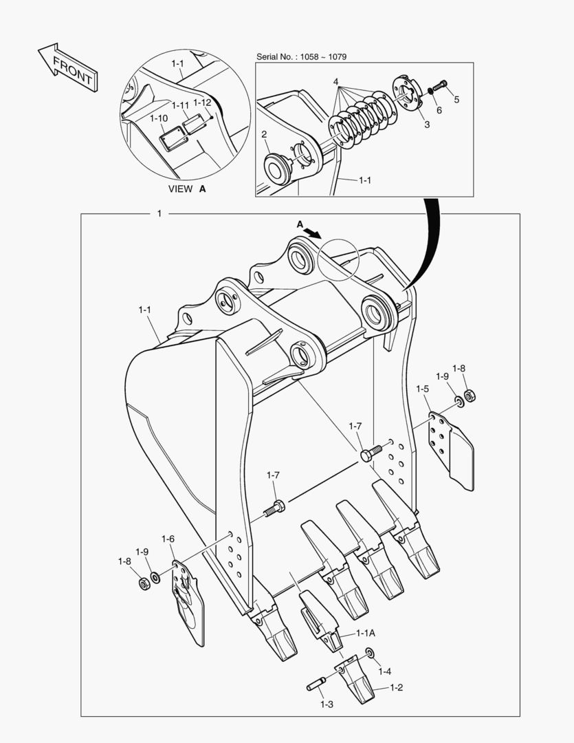 6970 BUCKET ASS`Y - 1.03mВі