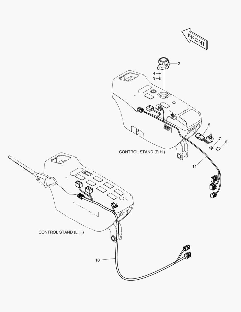 ЭЛЕКТРИЧЕСКИЕ ЗАПЧАСТИ - ПУЛЬТ УПРАВЛЕНИЯ