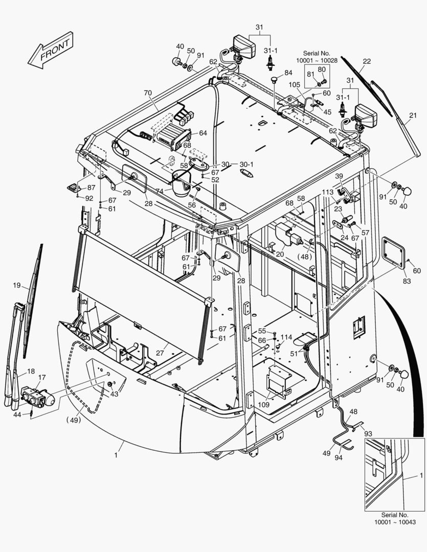 КАБИНА(1) - КОРПУС