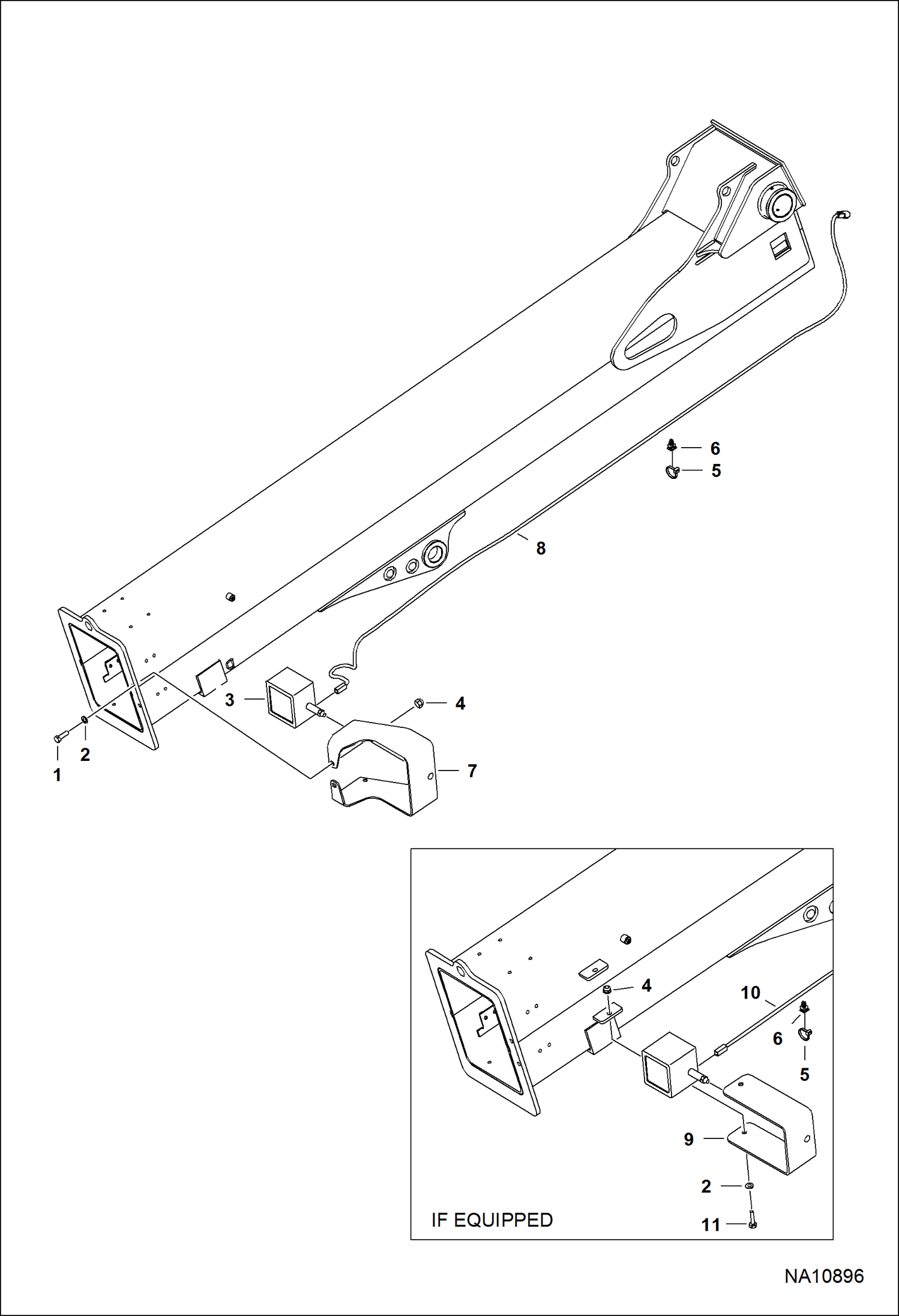 РАБОЧЕЕ ОСВЕЩЕНИЕ СТРЕЛЫ