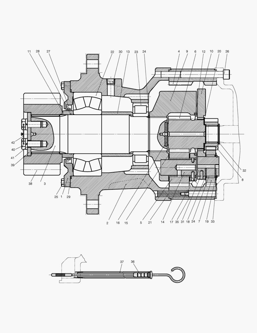 6140 SWING REDUCTION GEAR(1) [1~120]