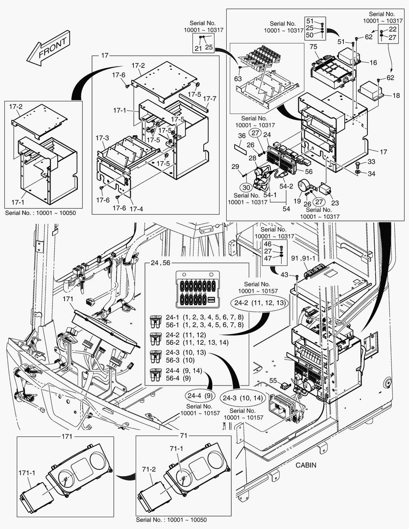 1630 ELECTRIC PARTS(2) - CABIN
