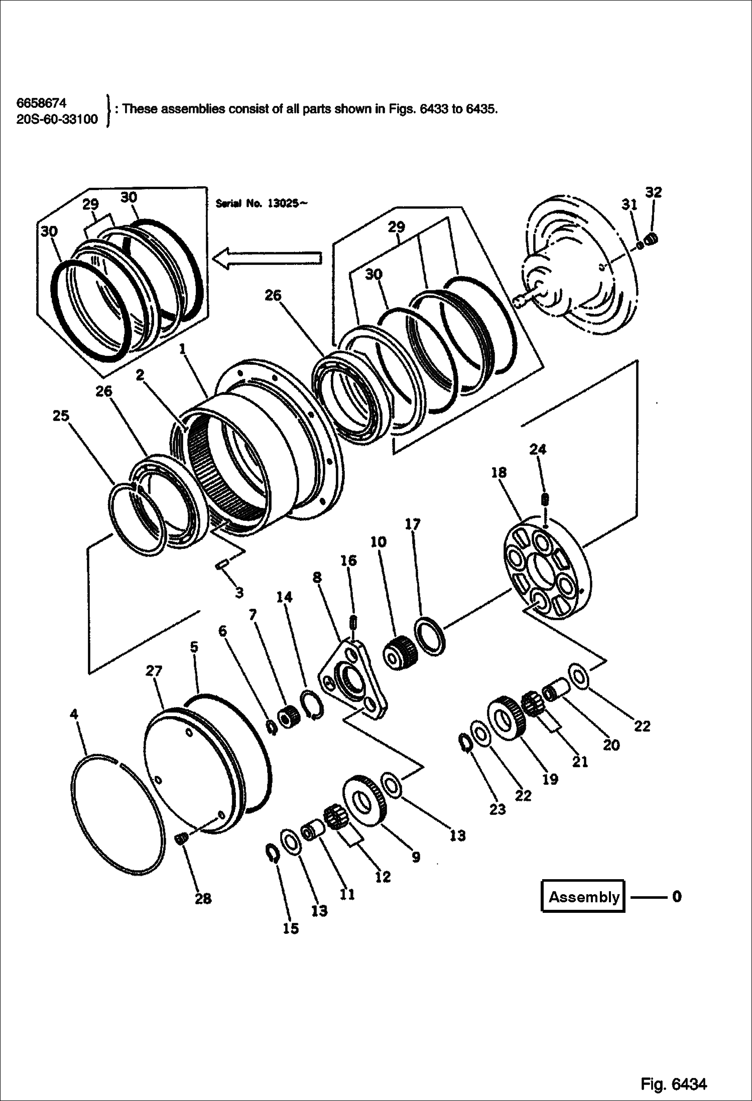 3) KOMATSU СЕРИЙНЫЙ НОМЕР 11501 И ВЫШЕ