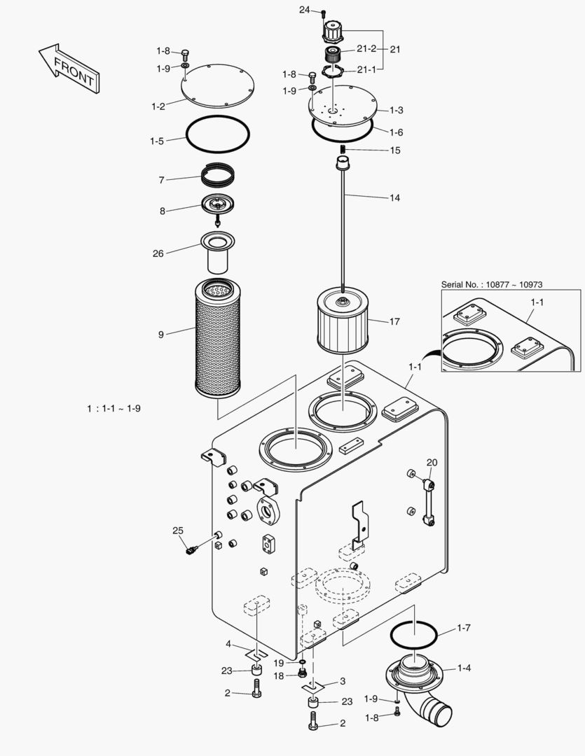 1211 OIL TANK [10877~]