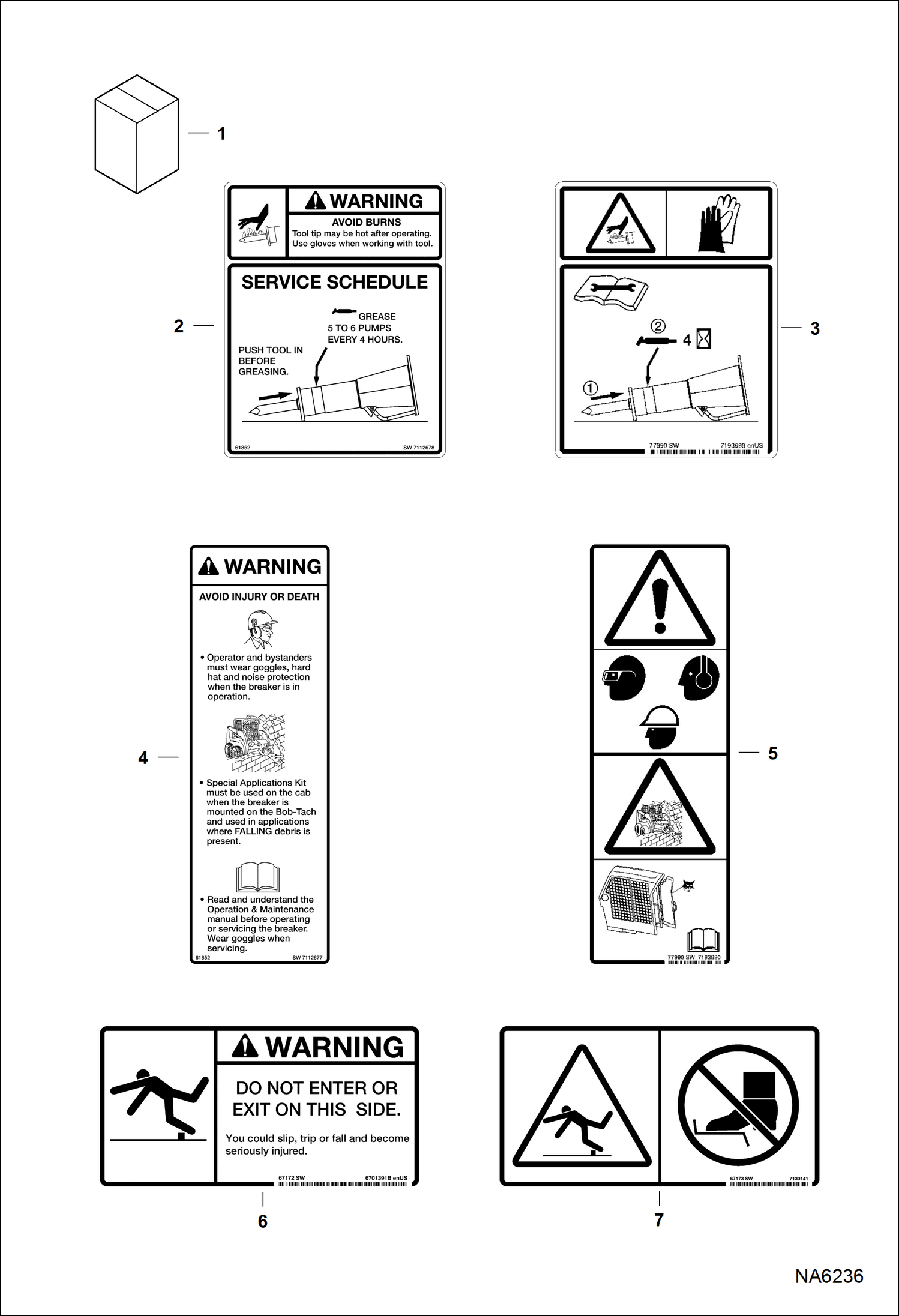 ГИДРОМОЛОТ (ПРЕДУПРЕЖДАЮЩИЕ ТАБЛИЧКИ) (БЕЗ ТЕКСТА)