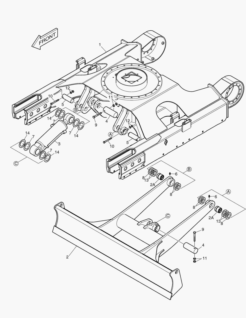 БУЛЬДОЗЕРНЫЙ ОТВАЛ