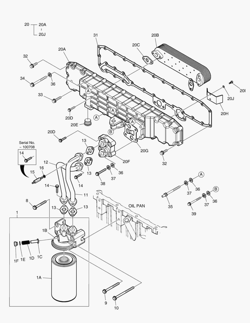 021 OIL FILTER & OIL COOLER