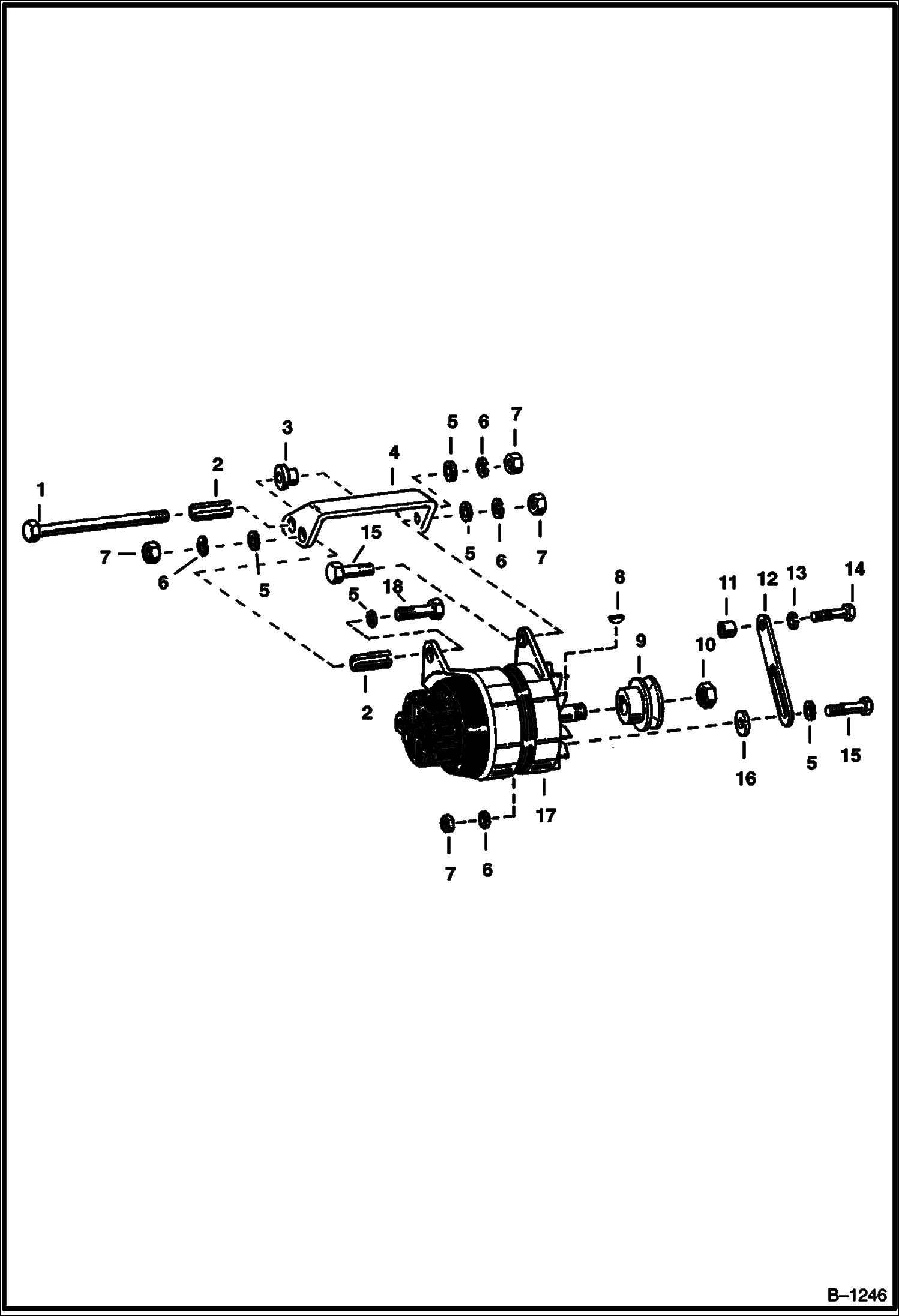 УСТАНОВКА ГЕНЕРАТОРА ПЕРЕМЕННОГО ТОКА LUCAS