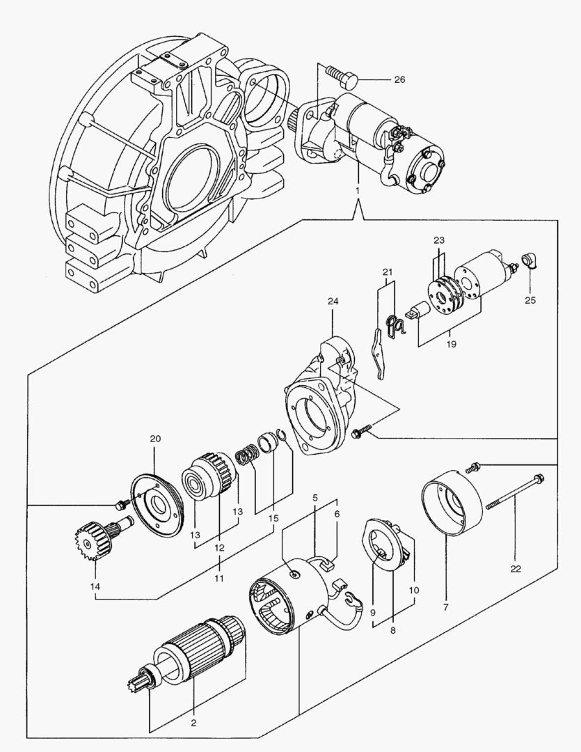 015 STARTING MOTOR [1001~1153]