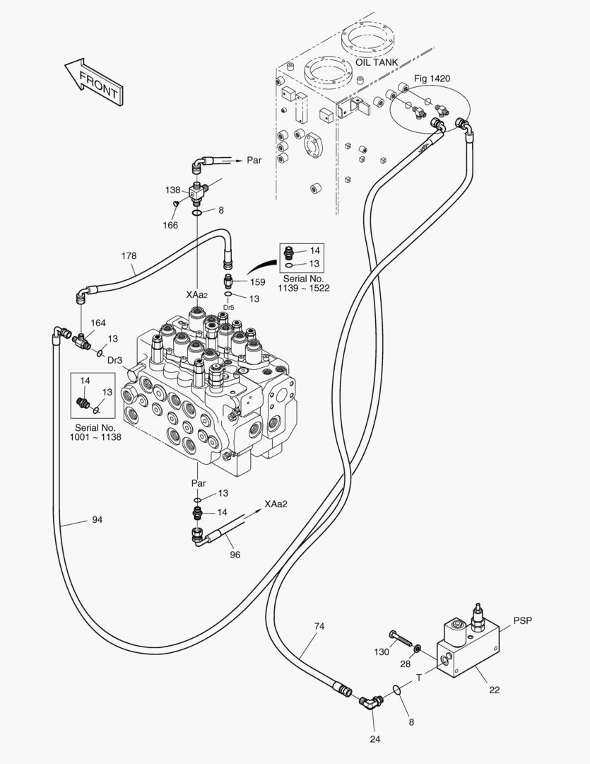 ТРУБОПРОВОД СЕРВОУПРАВЛЕНИЯ(11)