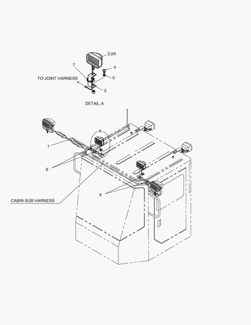 РАБОЧАЯ ФАРА В СБОРЕ-ДЛЯ ФИНЛЯНДИИ