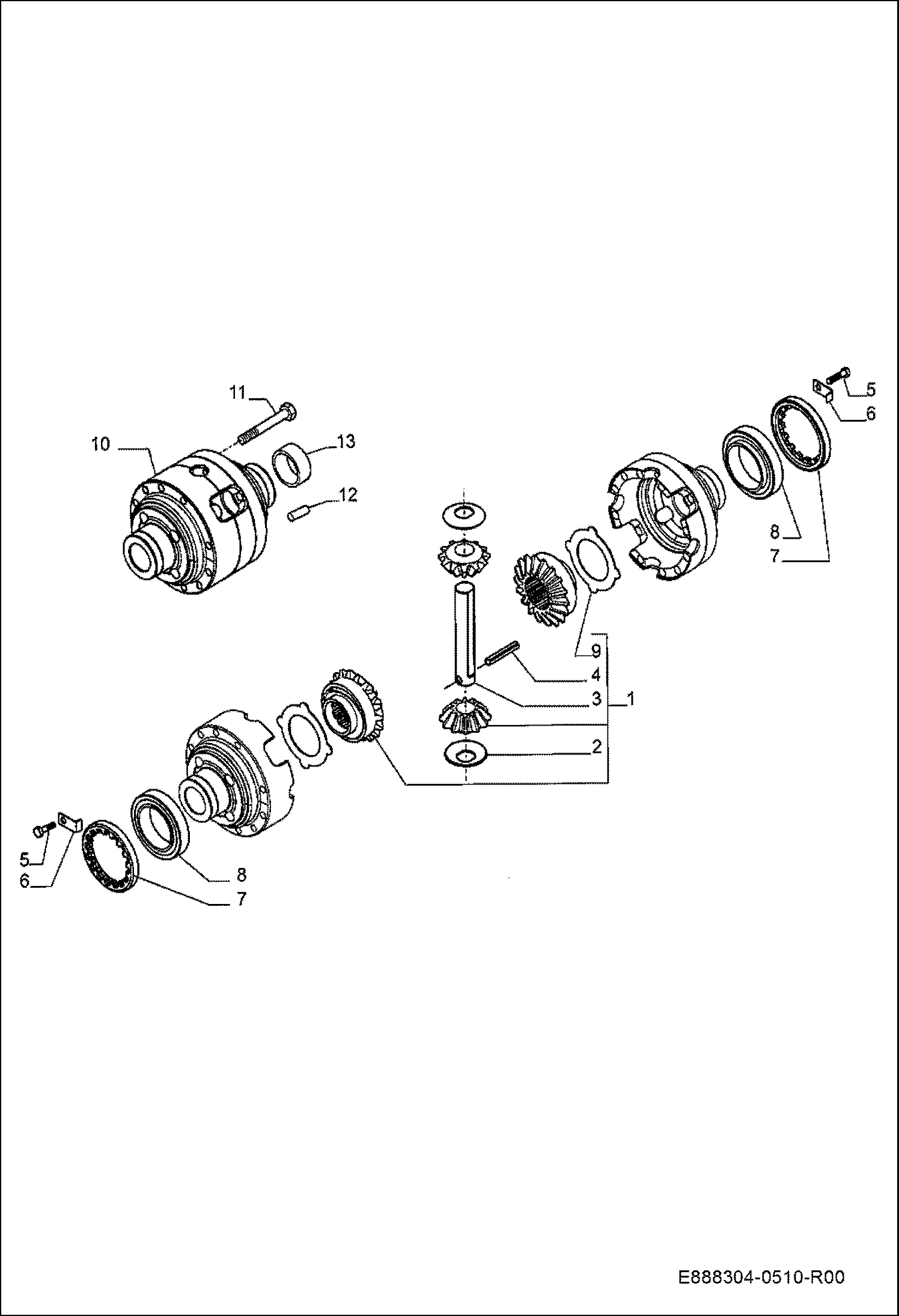 ПЕРЕДНИЙ МОСТ - ДИФФЕРЕНЦИАЛ