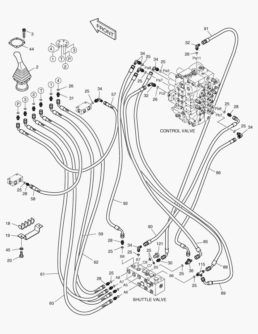 1340 PILOT PIPING(5) [1001~1089]
