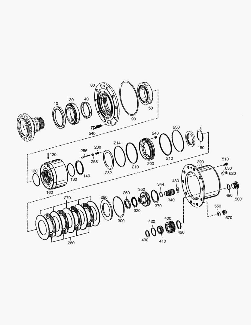 Спецтехника 4670 OUTPUT-REAR AXLE [1001~1630] - главное фото