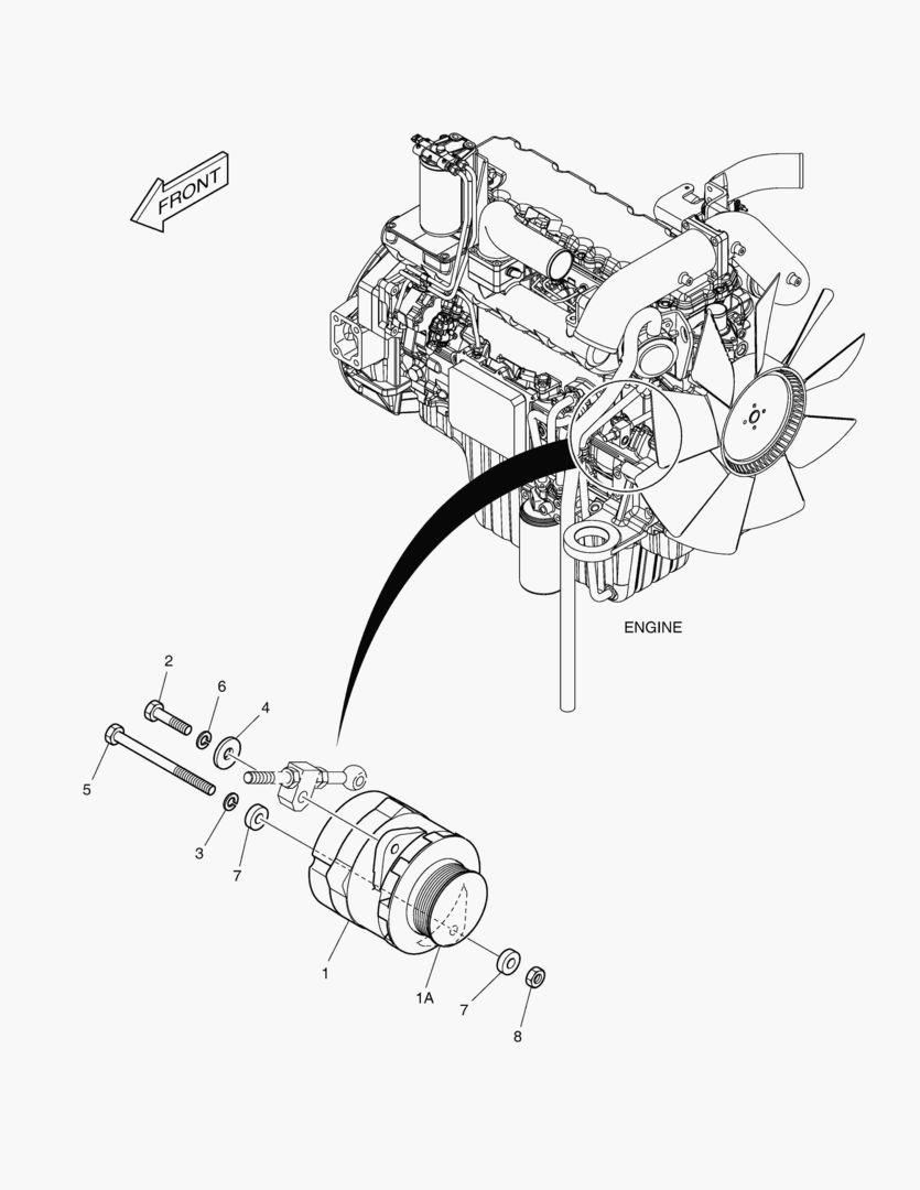 УСТАНОВКА ГЕНЕРАТОРА ПЕРЕМЕННОГО ТОКА