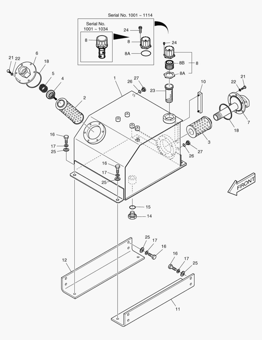 РЕЗЕРВУАР ДЛЯ МАСЛА