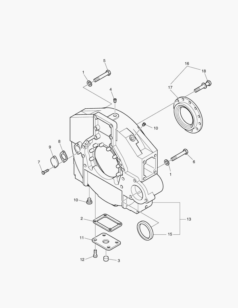 КОРПУС МАХОВИКА