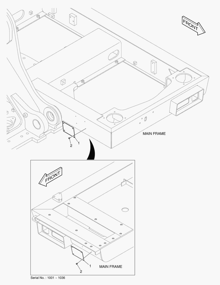 5260 DECAL - SERIAL(NON EUROPE)