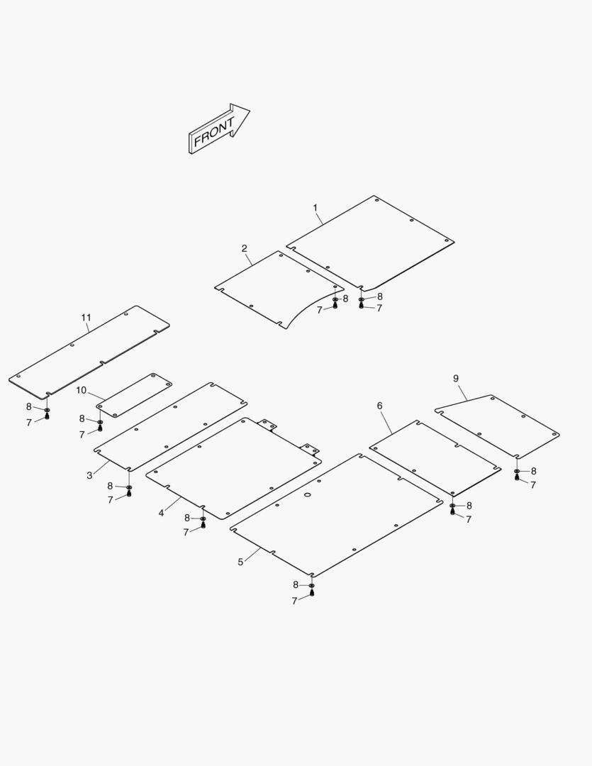 ОБТЕКАЕМАЯ ПОДКУЗОВНАЯ ПАНЕЛЬ