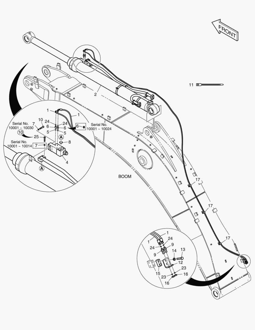 ГИДРОЗАМОК ТРУБОПРОВОДА - СТРЕЛА 6.3 м