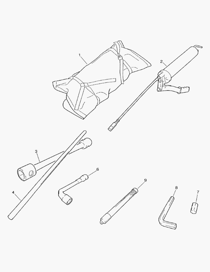 G079-1 STANDARD EQUIP. SET OF TOOLS
