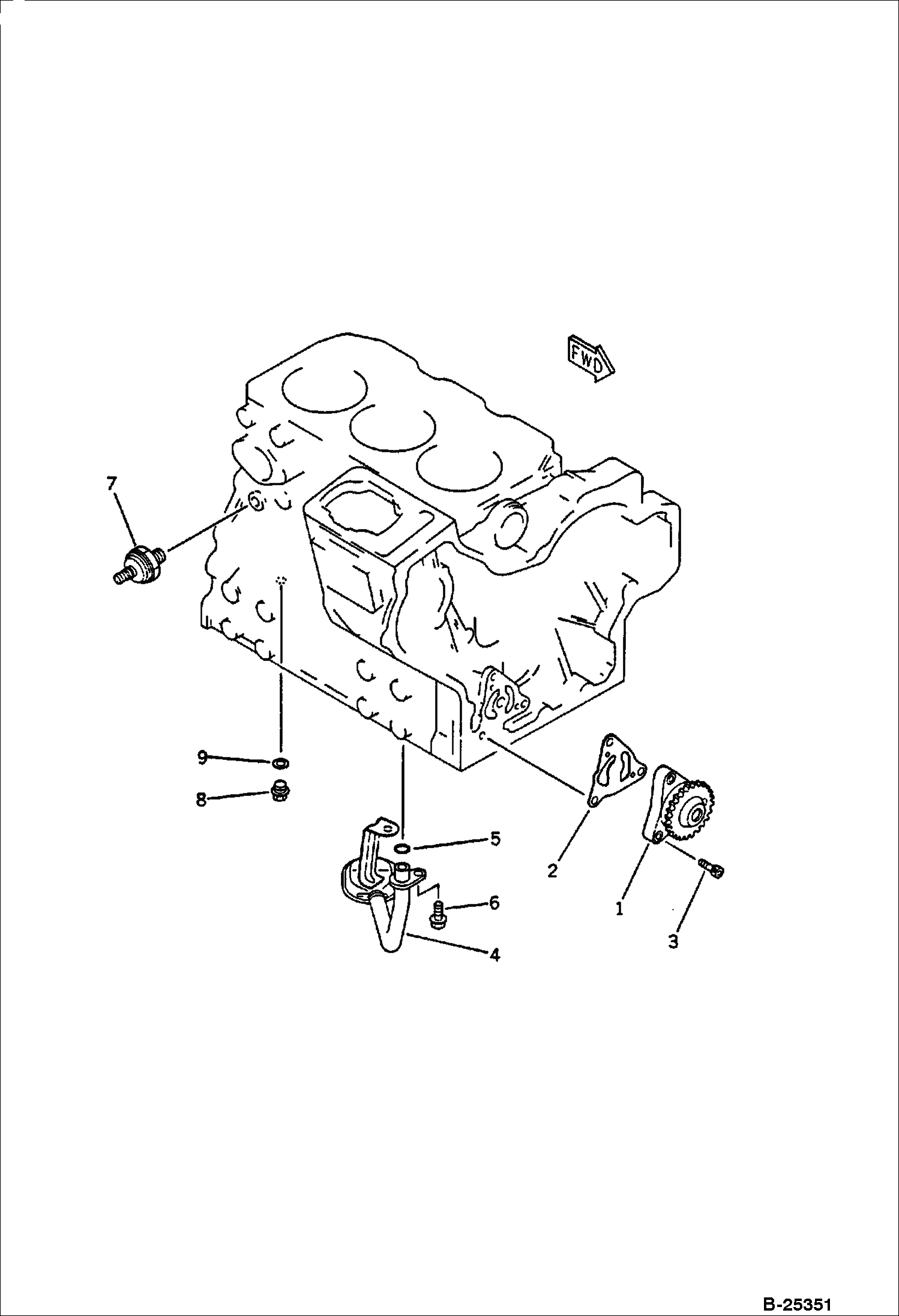 НАСОС ДЛЯ СМАЗОЧНОГО МАСЛА