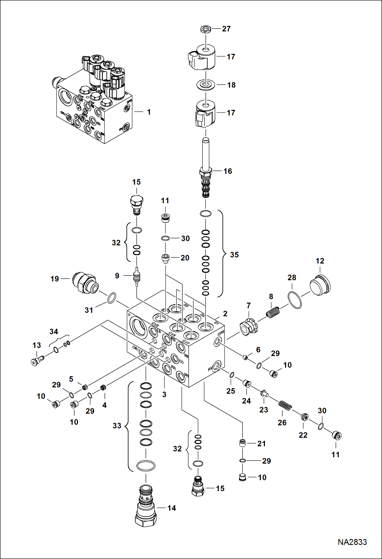 ПЛАНИРОВЩИК (РЕГУЛИРУЮЩИЙ КЛАПАН) (18PLA AKS2) (24PLA AJN7)