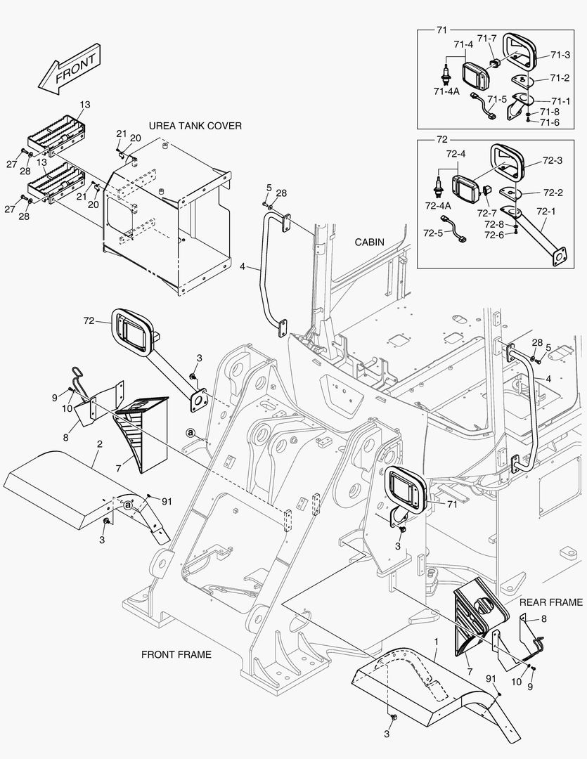 1540 FENDER & LADDER