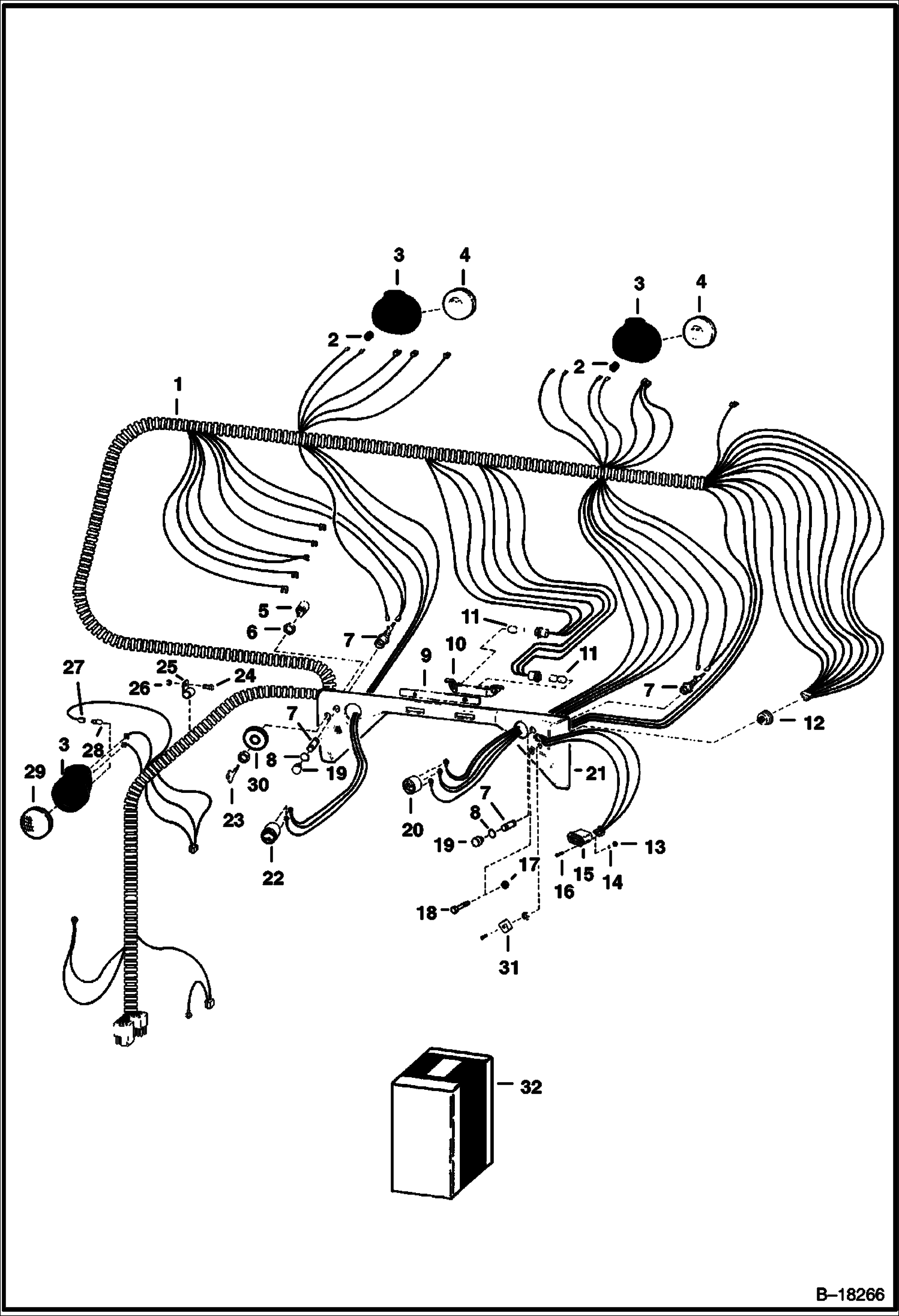 ЭЛЕКТРИЧЕСКАЯ СИСТЕМА КАБИНЫ