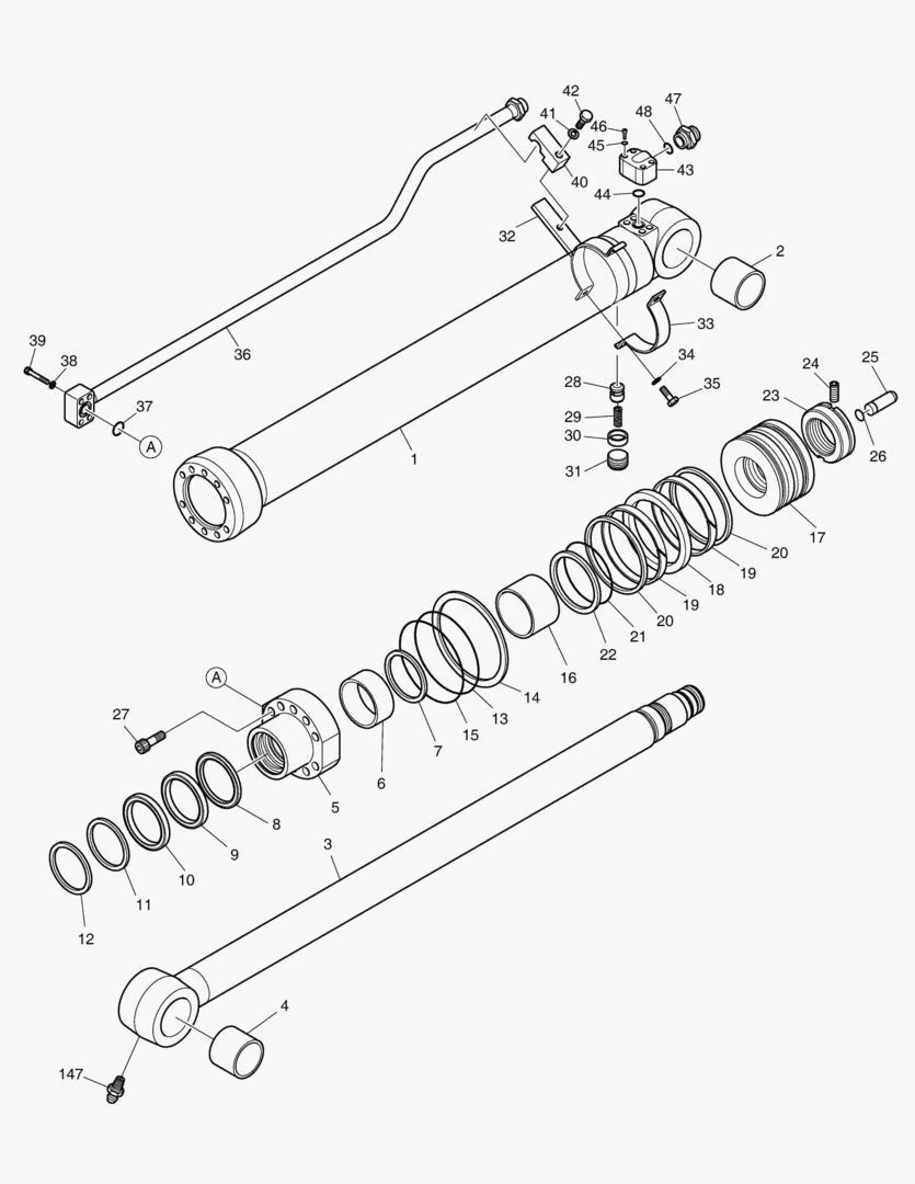 Спецтехника 4240 ARM CYLINDER [5001~6164] - главное фото