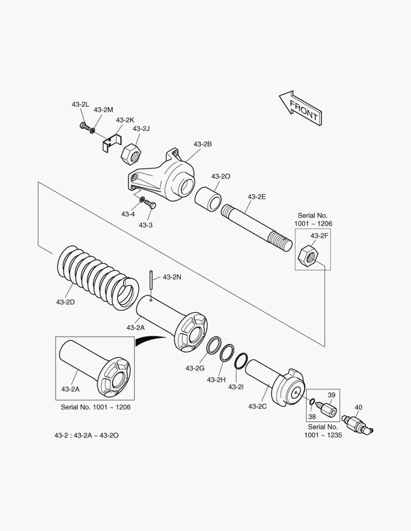 ПРУЖИНЫ ГУСЕНИЦЫ