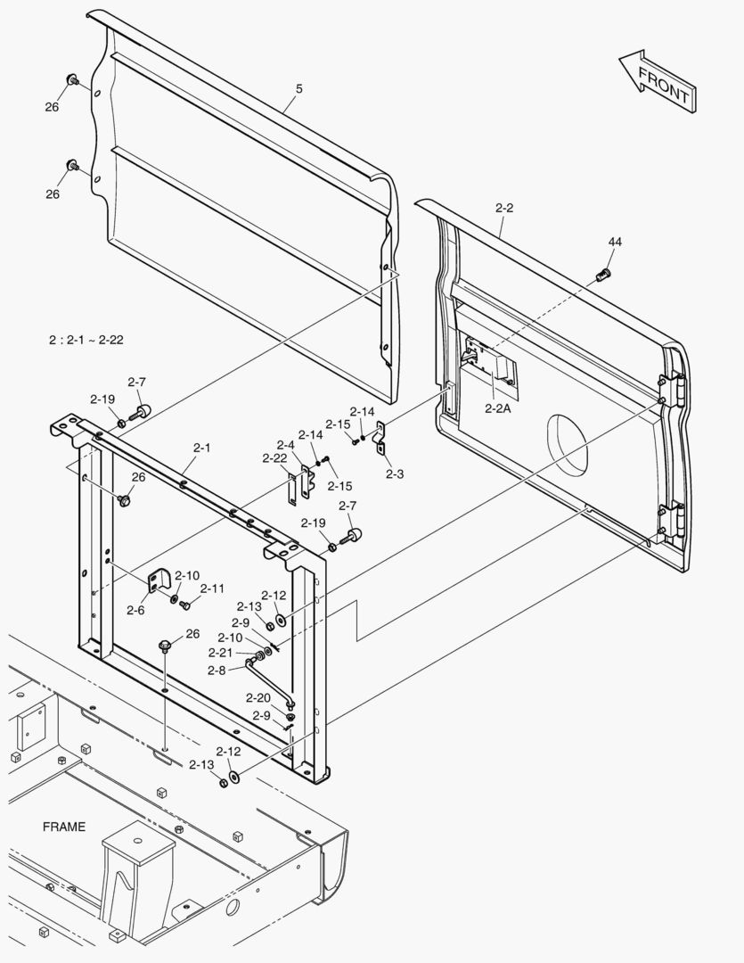 БОКОВАЯ ДВЕРЬ - ПРАВОСТОРОННИЙ