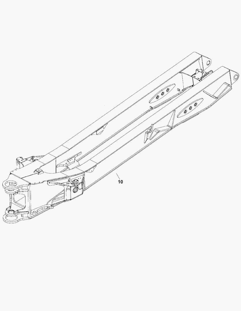 G390-2 REAR FRAME