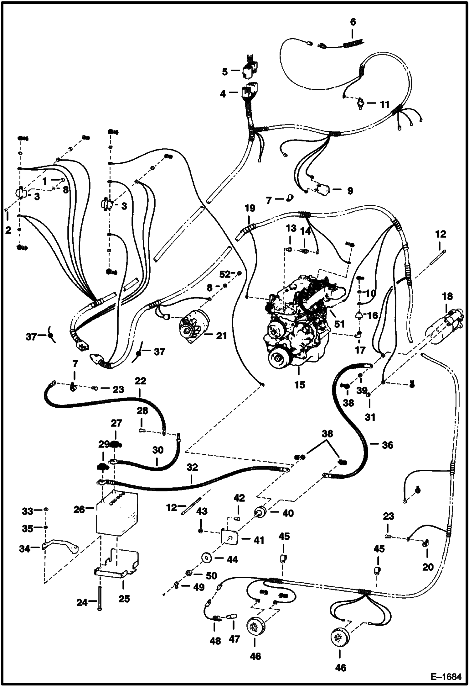 ЭЛЕКТРООБОРУДОВАНИЕ ДВИГАТЕЛЯ