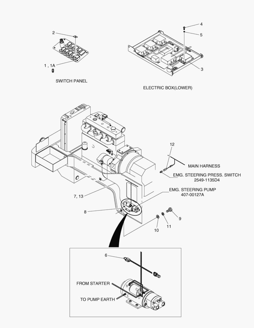 АВАРИЙНОЕ РУЛЕВОЕ УПРАВЛЕНИЕ(ЭЛЕКТРИКА)-ОПЦИЯ