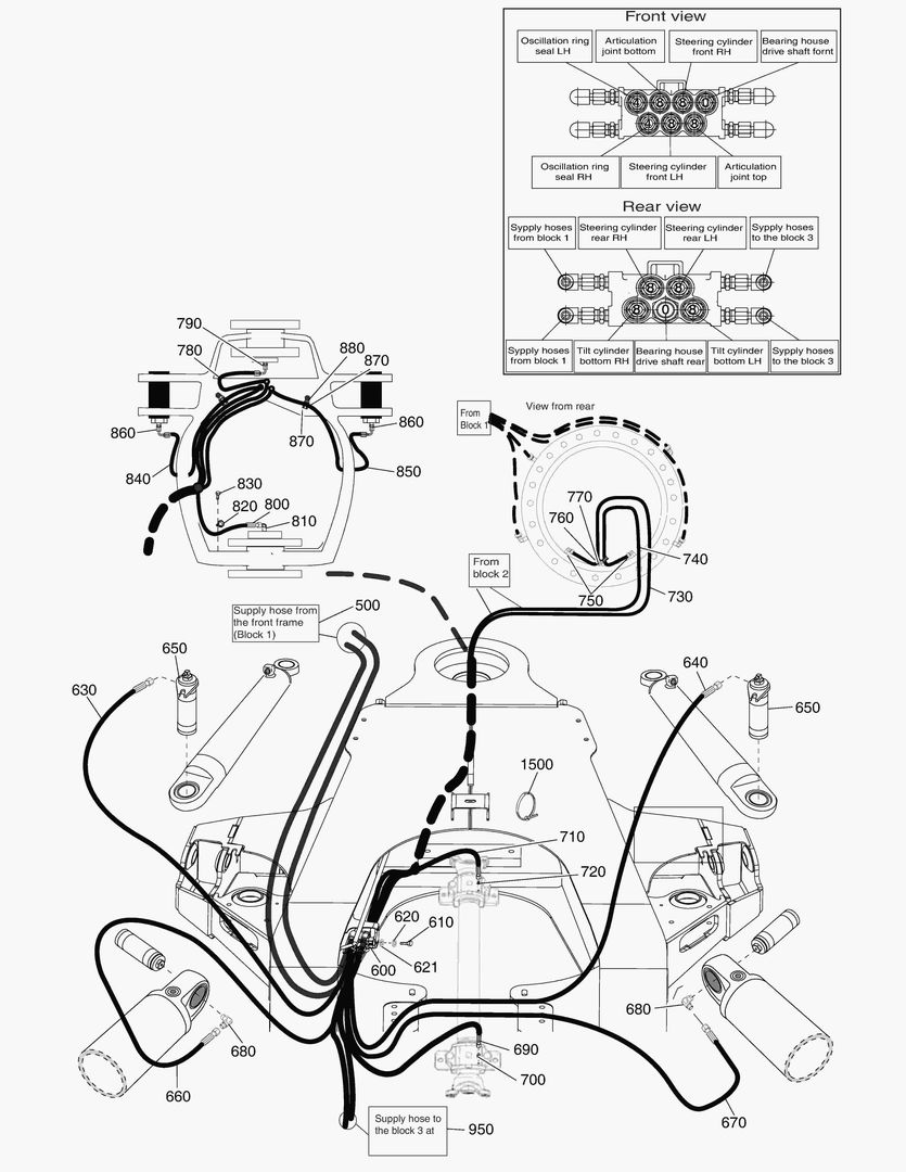 G490-8 CENTRAL LUBRICATION [ ~ 8X0645 ]