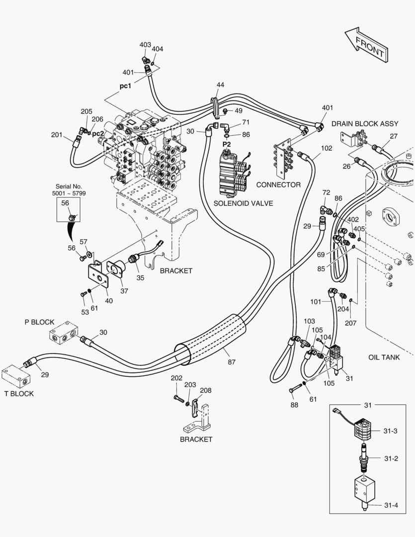 ТРУБОПРОВОД СЕРВОУПРАВЛЕНИЯ(3)