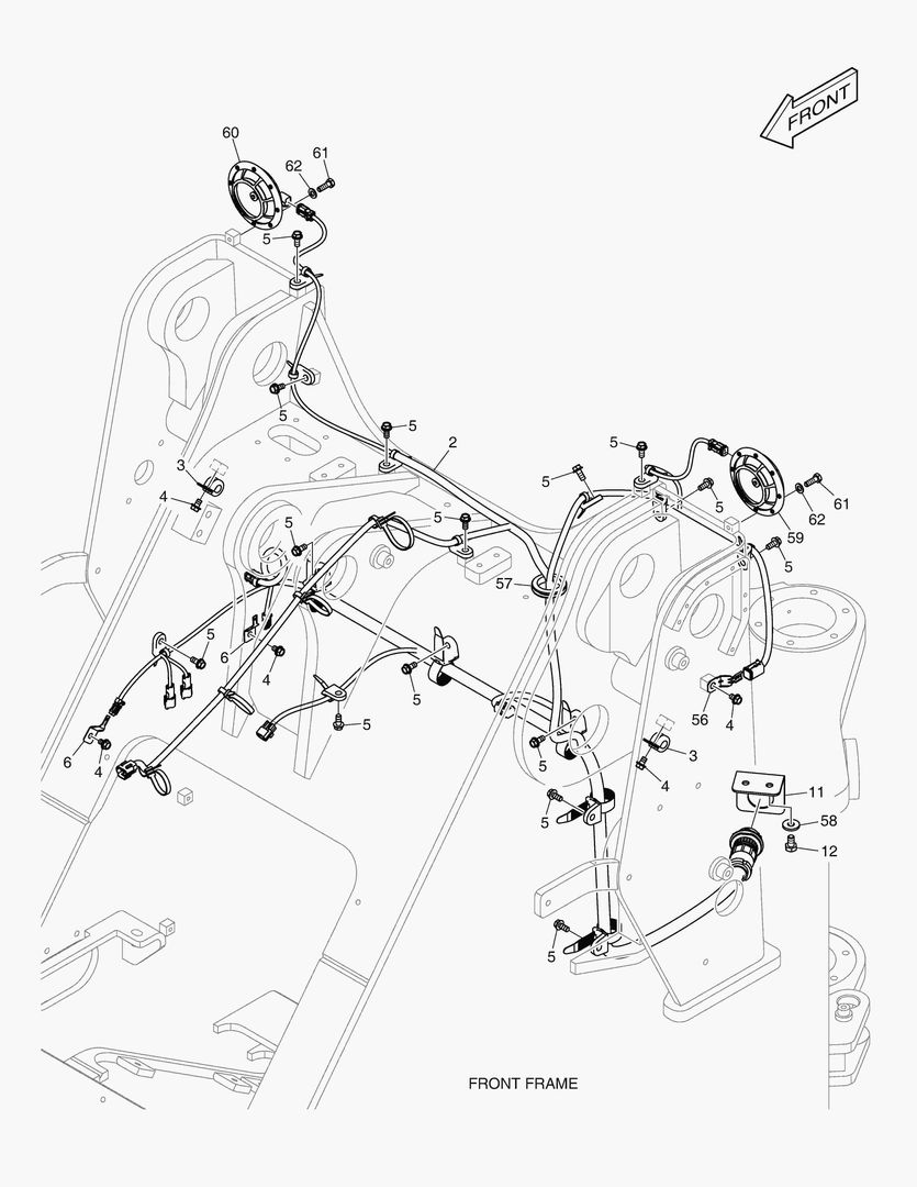 ЭЛЕКТРИЧЕСКИЕ ЗАПЧАСТИ - ФРОНТАЛЬНЫЙ