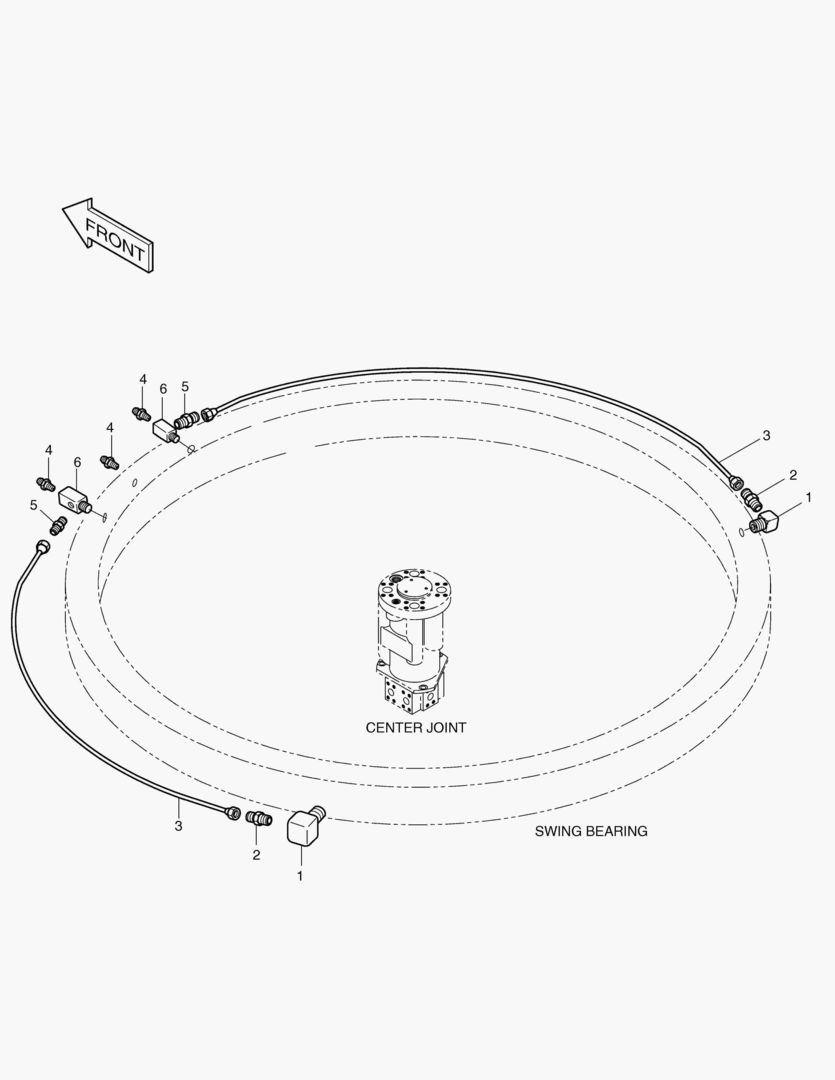 ТРУБОПРОВОД СМАЗОЧНОЙ СИСТЕМЫ