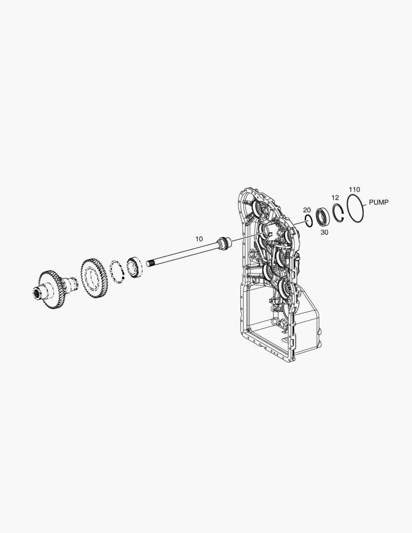 МЕХАНИЗМ ОТБОРА МОЩНОСТИ - ТРАНСМИССИЯ
