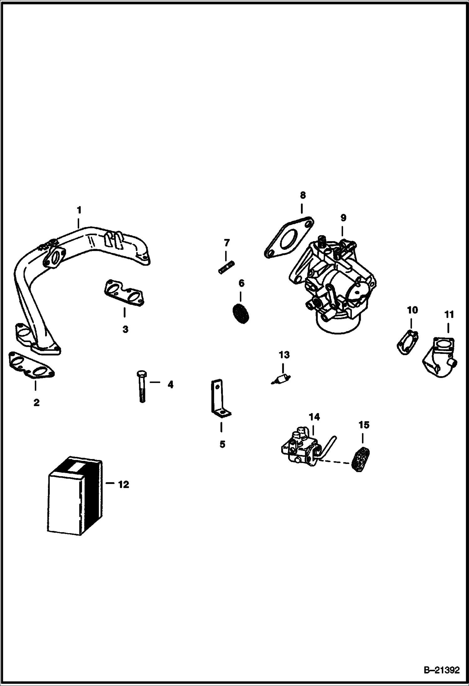 КОЛЛЕКТОР И КАРБЮРАТОР