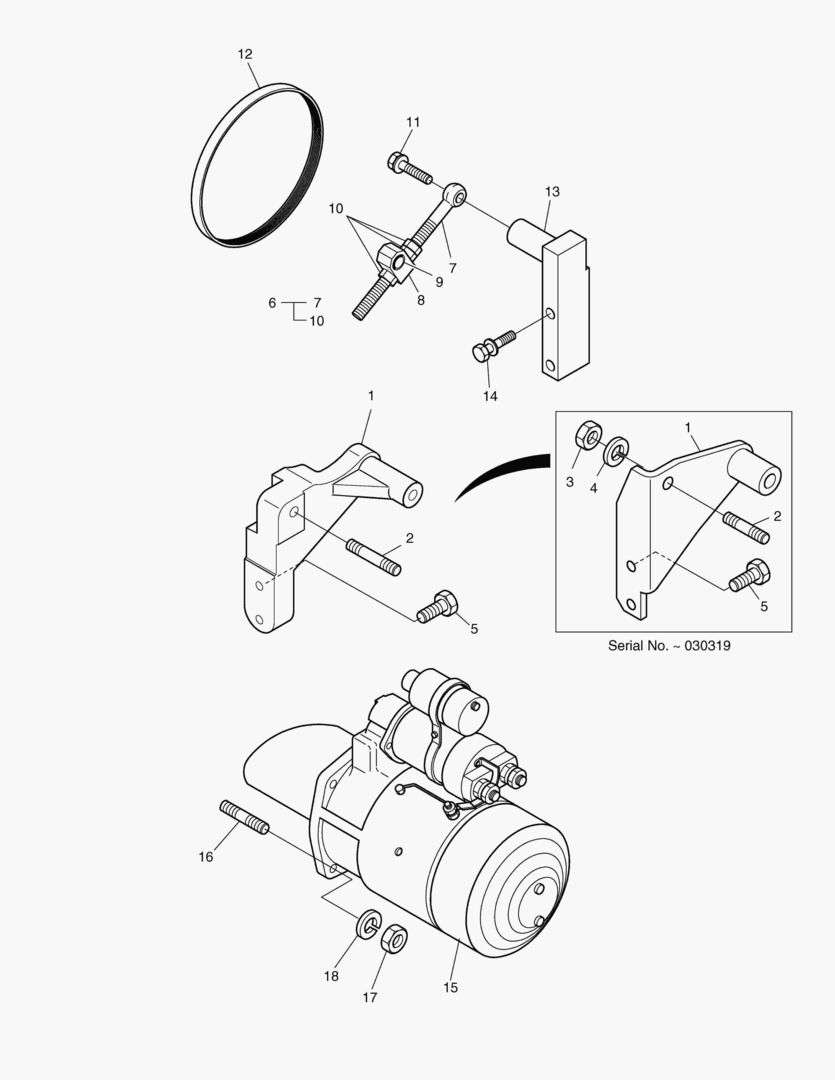 029A ELECTRIC PARTS & TACHOMETER DRIVE [10721~]