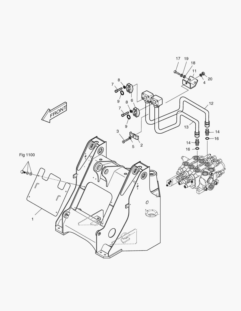 2161 LOG FORK PIPING-OPTION [1021~]