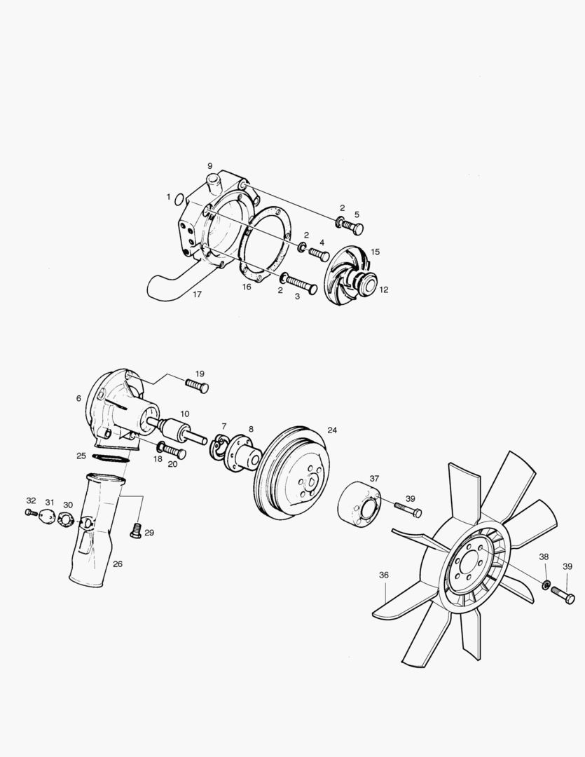 НАСОС ВОДЯНОГО ОХЛАЖДЕНИЯ
